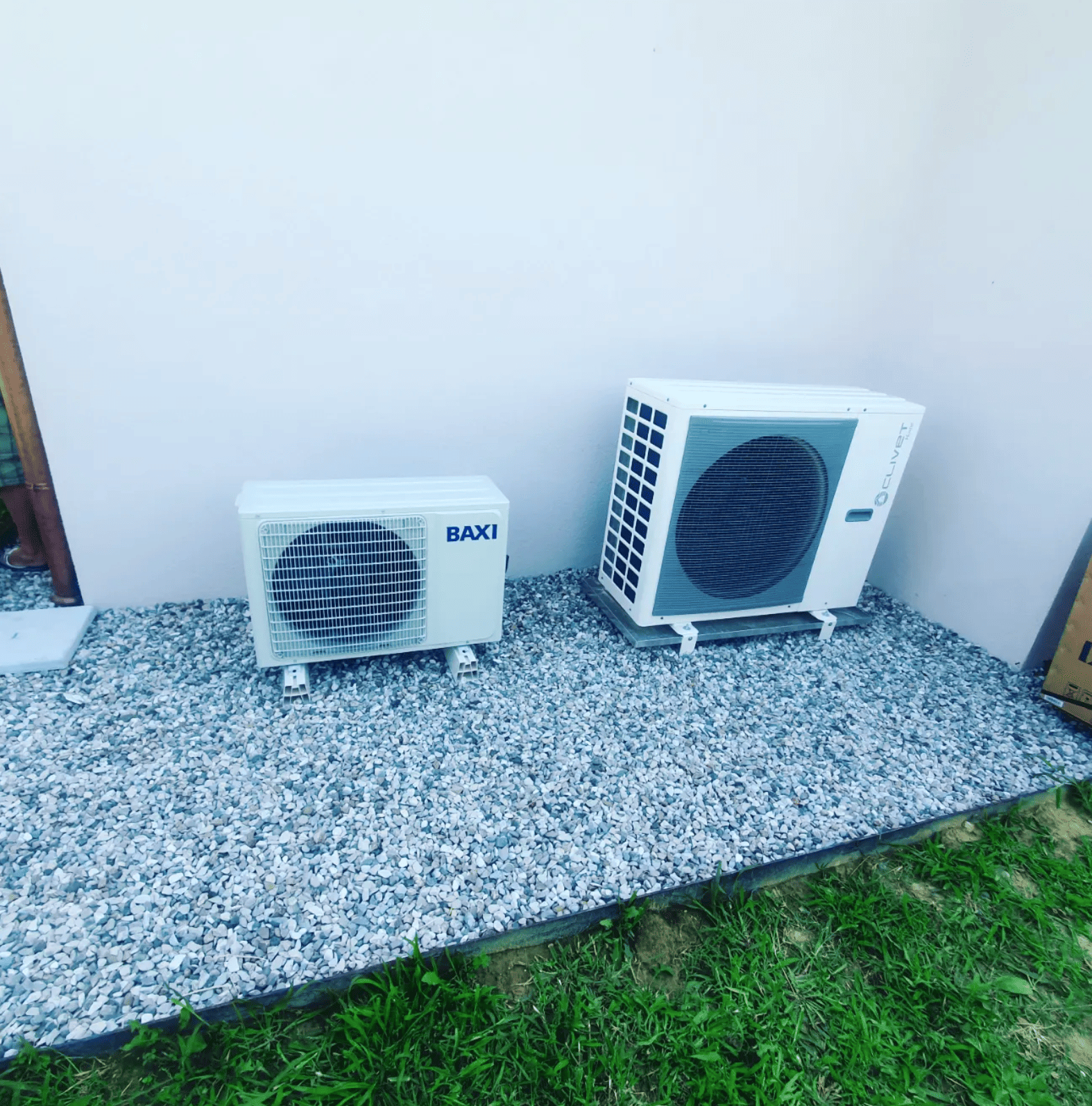 Pompe di calore esterne installate da GDA Group